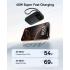 Baseus Qpow 3 Digital Display Power Bank with 2 Built-in USB-C Cables 10000mAh 45W Cosmic - Black